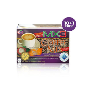 Buy 10 + 1  - Buy 10 boxes MX3 Coffee Mix Get 1 Box MX3 Coffee Free